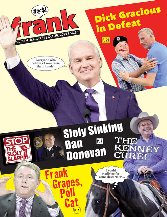 Vol 4, Issue 171 - Frank Magazine National Edition, Electronic Download (PDF)