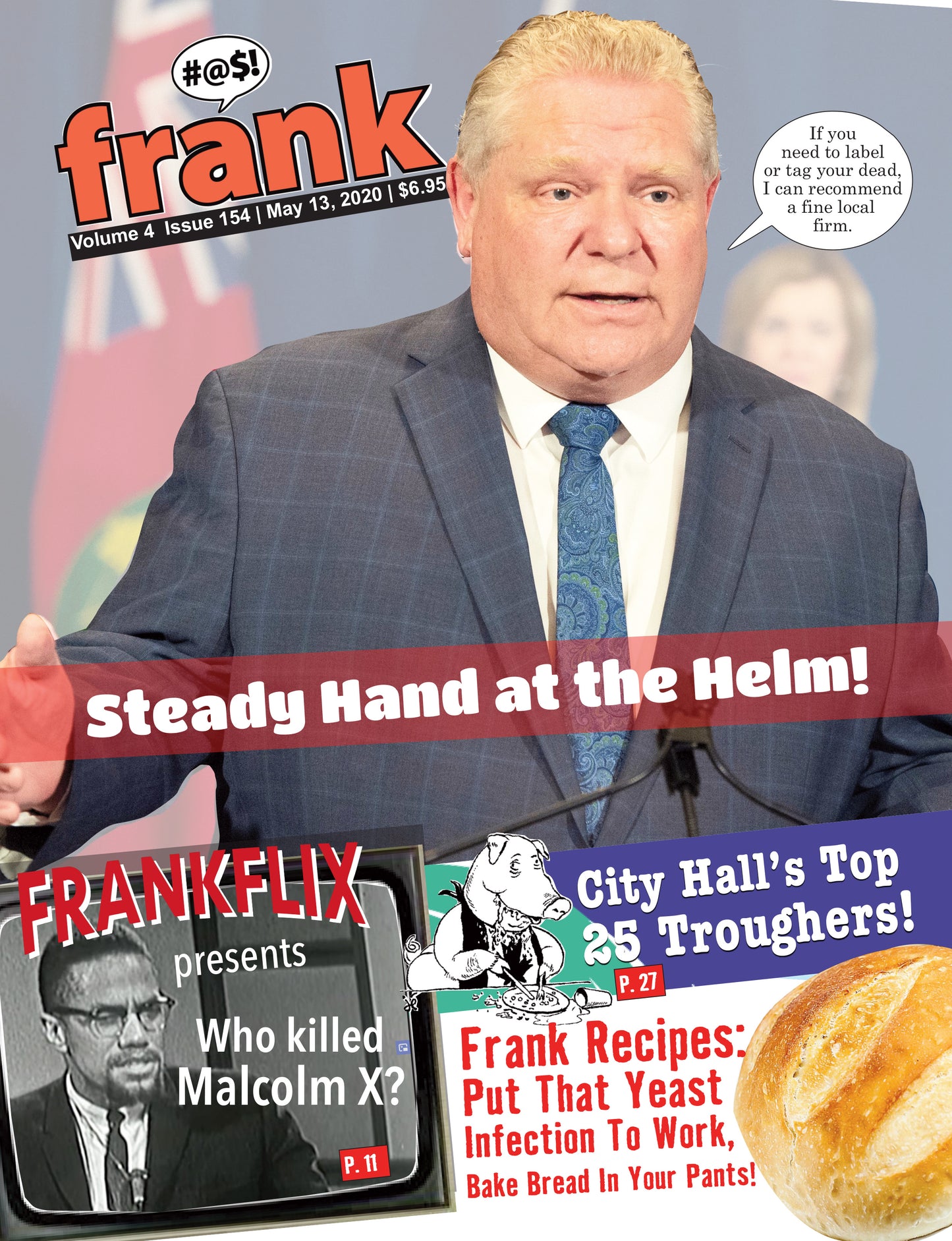 Vol 4, Issue 154 - Frank Magazine National Edition, Electronic Download (PDF)